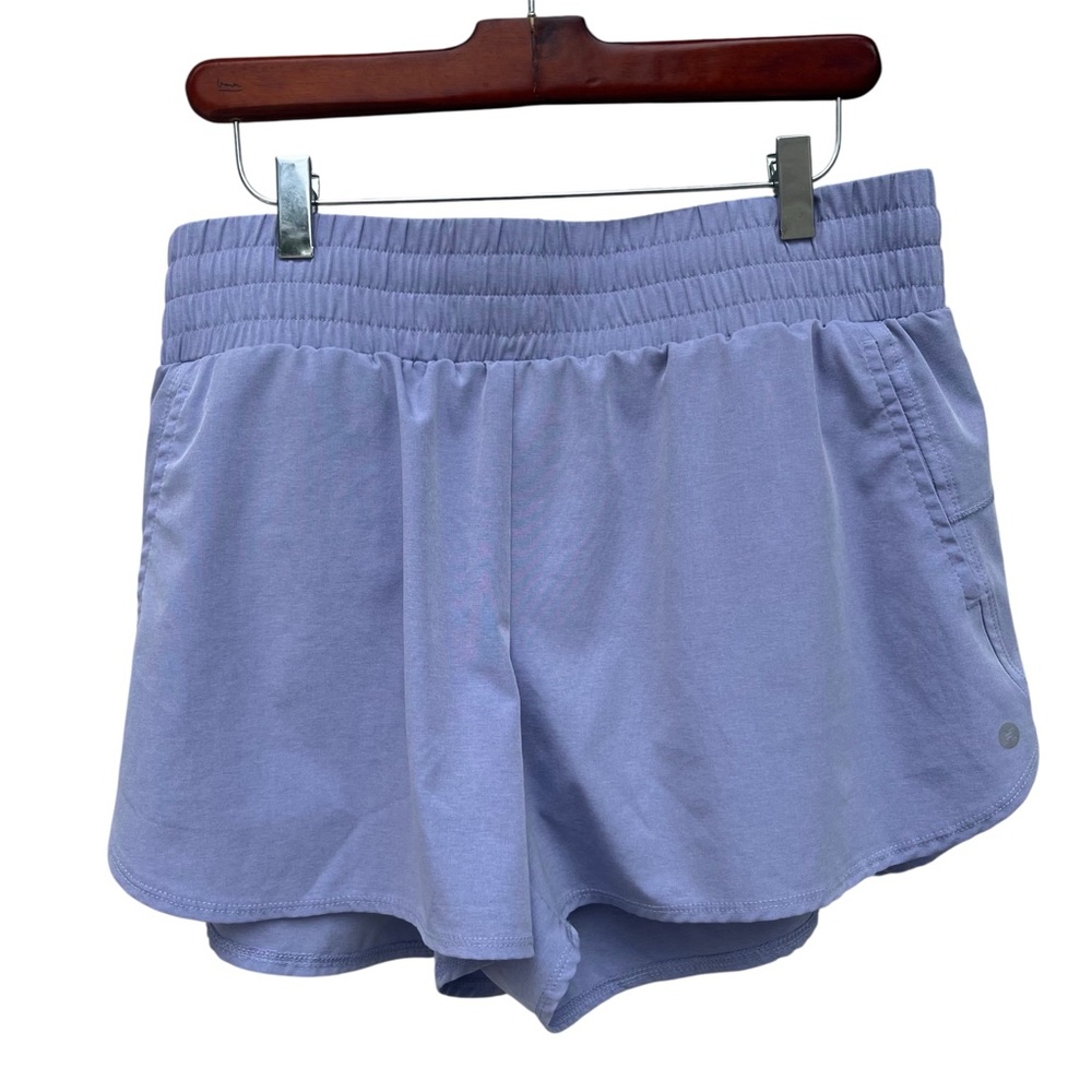 RBX Active Women's Athletic Relaxed Fit Quick Dry Running Short Purple, Large